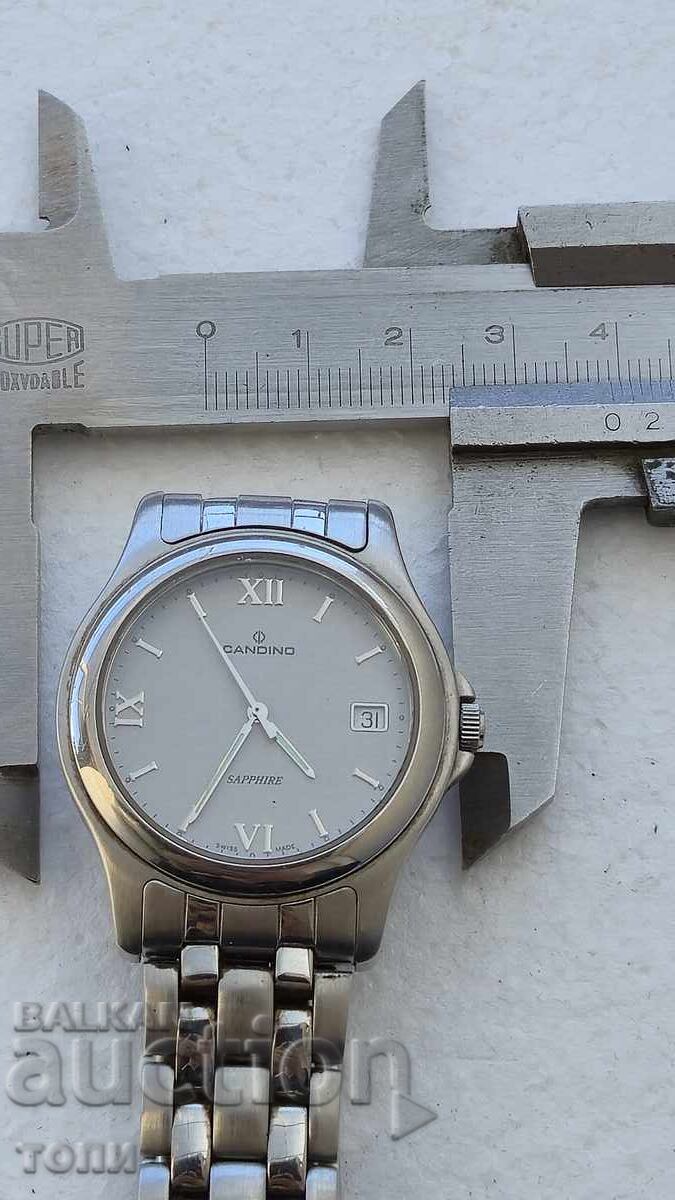 CANDINO SWISS MADE QUARTZ SAPPHIRE РЯДЪК НЕ ЗНАМ ДАЛИ РАБОТИ - 7