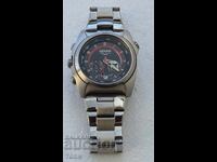 NIXON CHRONOGRAPH QUARTZ JAPAN RARE WORKING BZTS !!!!