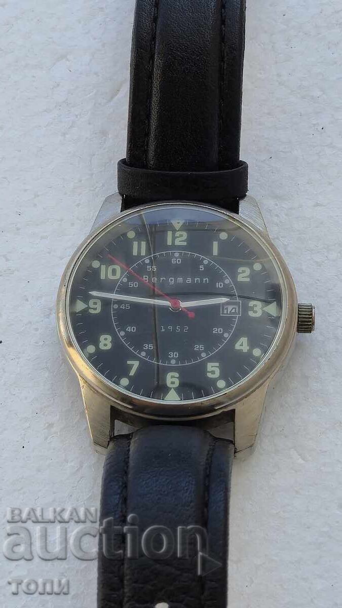 Auction  BERGMANN QUARTZ RARE, I DON'T KNOW IF IT WORKS, BZC !!!!