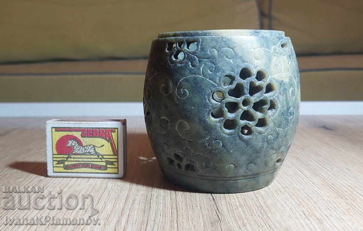 Κηροπήγιο από ορυκτό χαραγμένο για γνώστες - 7