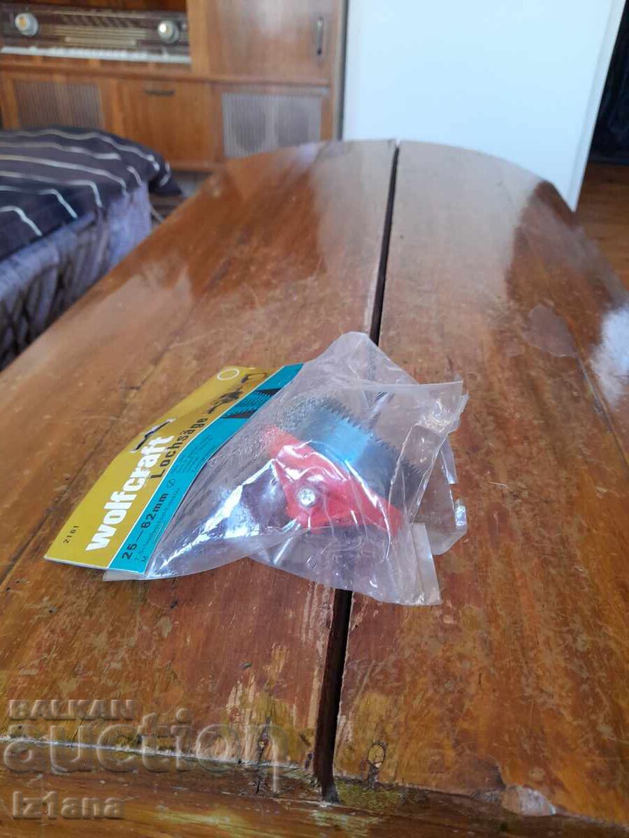 Coroană de găurit veche, coroane de găurit, freze Wolfcraft
