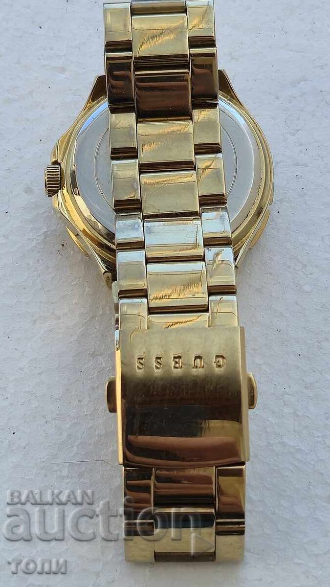 Delivery of GUESS QUARTZ JAPAN RARE WORKS WITHOUT WARRANTY BZC !!!