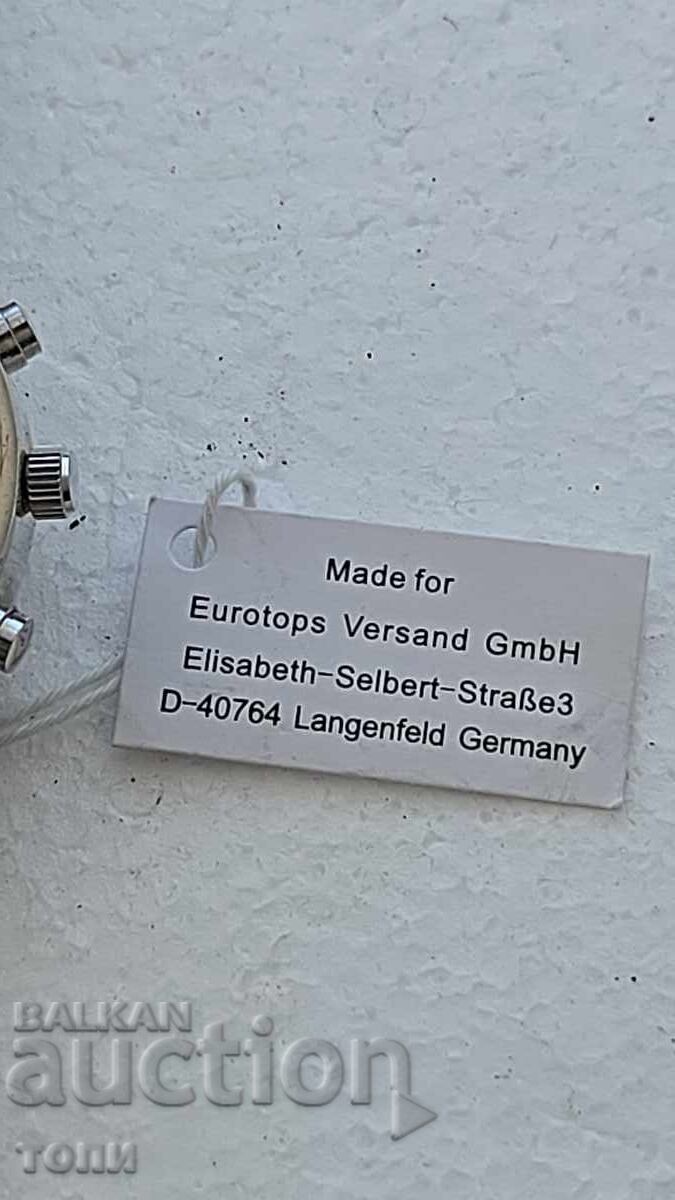 Аукцион CHEIFEL CHRONOGRAPH QUARTZ GERMANY РЯДЪК НЕ ЗНАМ ДАЛИ РАБОТИ