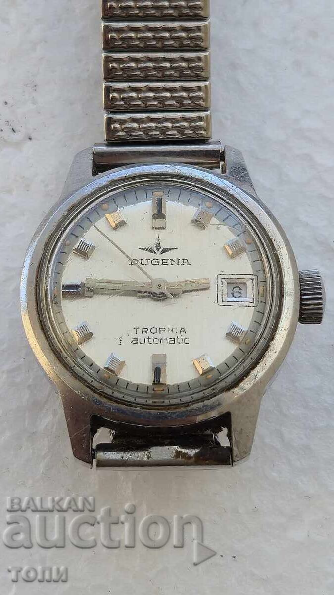 Auction  DUGENA AUTOMATIC SWISS MADE RARE DOES NOT WORK BZTS !!!!