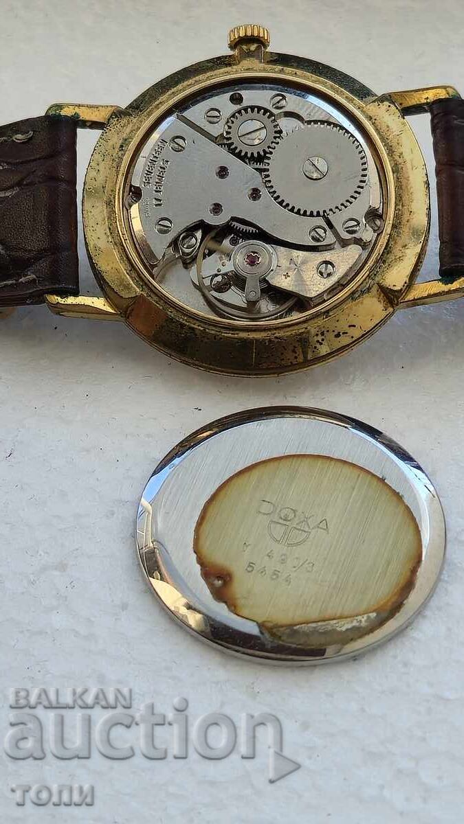 Доставка на DOXA SWISS MADE ПОЗЛАТЕН РЯДЪК РАБОТИ БЕЗ ГАРАНЦИЯ БЗЦ  !!!!