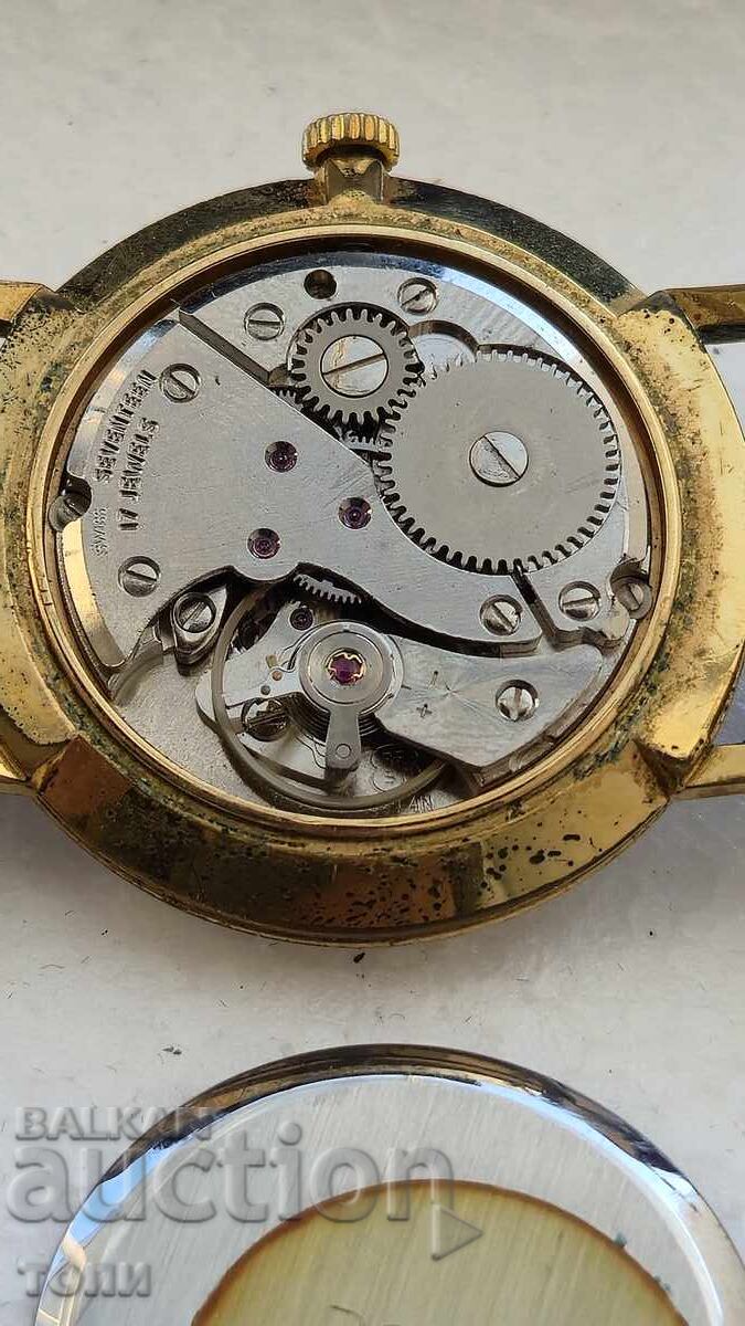 DOXA SWISS MADE ПОЗЛАТЕН РЯДЪК РАБОТИ БЕЗ ГАРАНЦИЯ БЗЦ  !!!! - 5