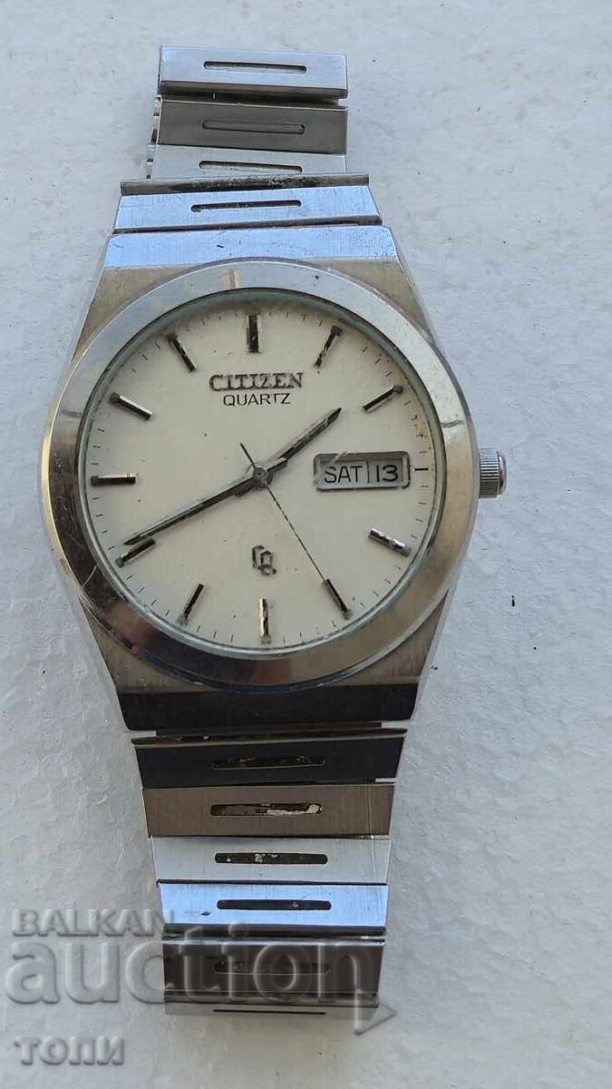 CITIZEN QUARTZ JAPAN RAR NU ȘTIU DACĂ FUNCȚIONEAZĂ BZTS !!!+