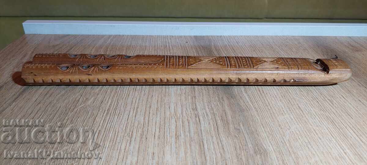 Livrarea Flaut din lemn cu două capete pentru cunoscători
