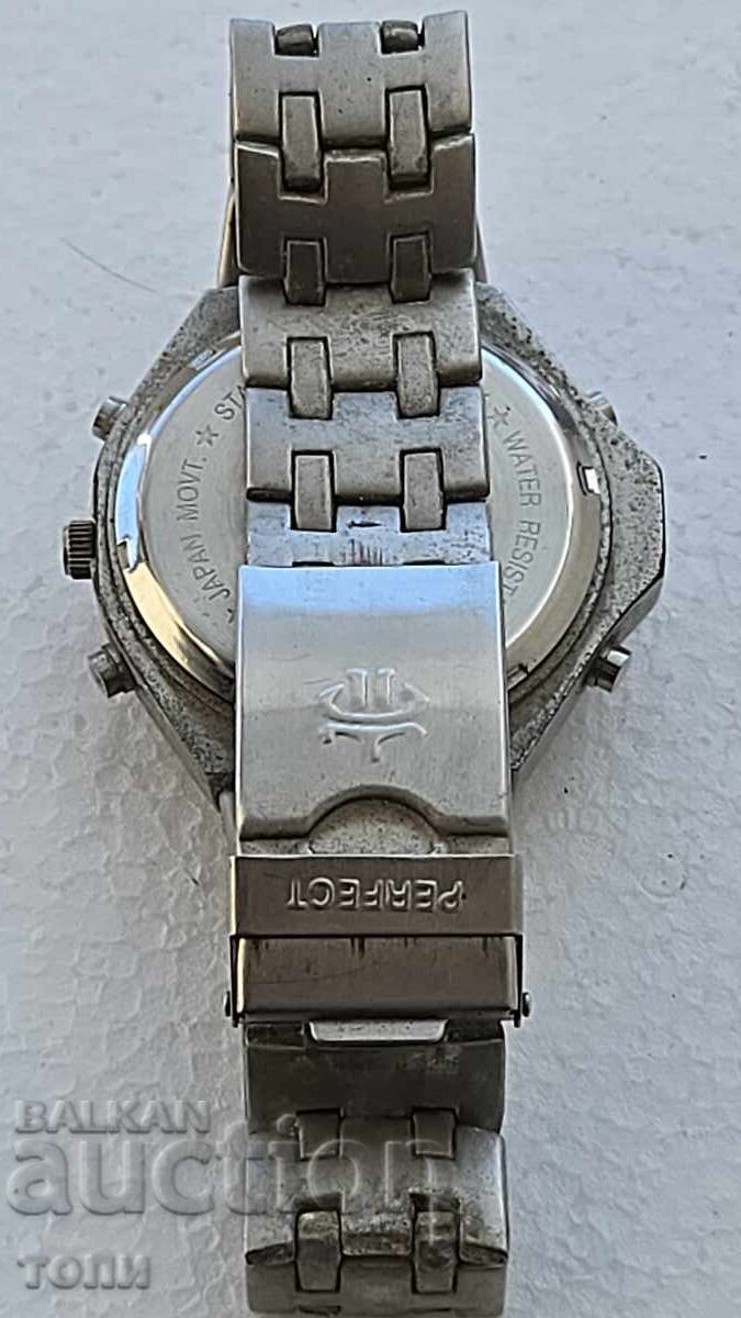 Livrarea PERFECT CHRONOGRAPH QUARTZ RAR FUNCȚIONAL FĂRĂ GARANȚIE BZȚ