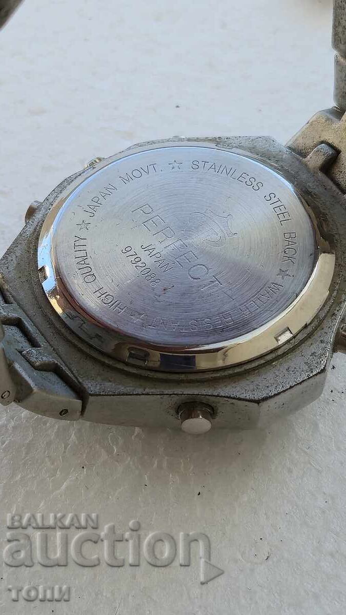 PERFECT CHRONOGRAPH QUARTZ RAR FUNCȚIONAL FĂRĂ GARANȚIE BZȚ - 5