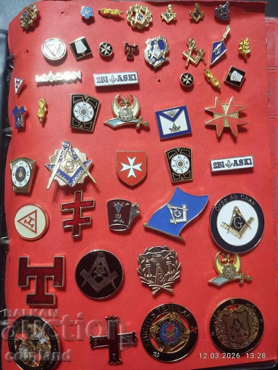 Licitație INSIGNĂ MASONICĂ