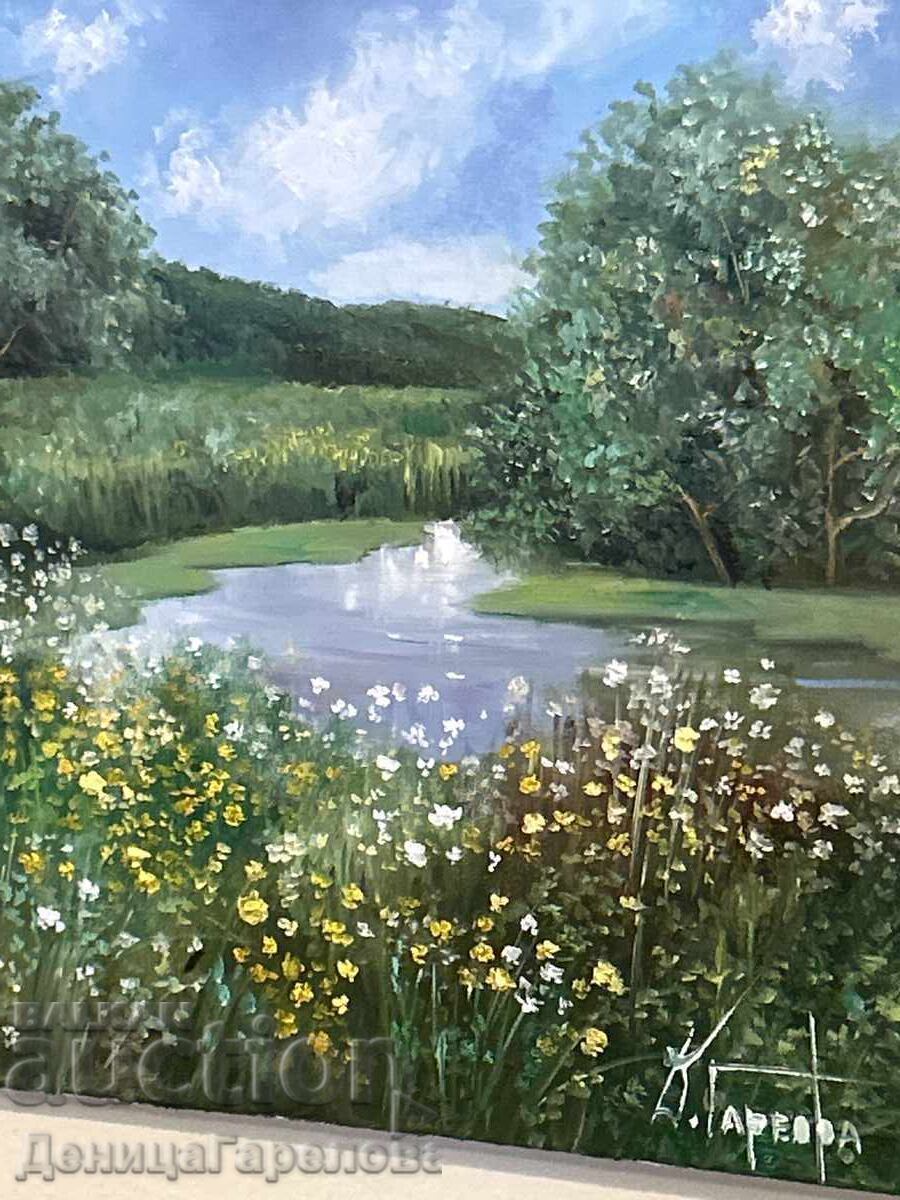 Δημοπρασία Denitsa Garelova kartina 50/40 “Prolet kraĭ rekata”