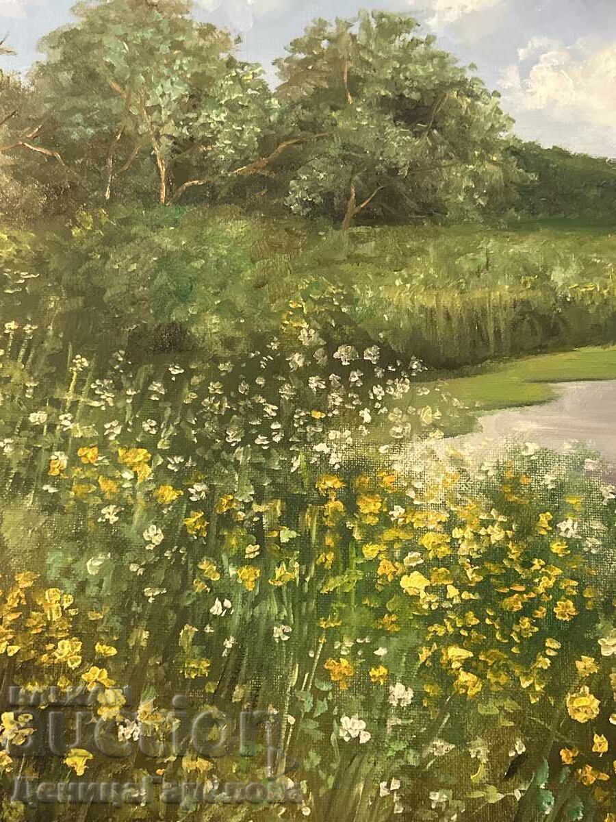 Denitsa Garelova kartina 50/40 “Prolet kraĭ rekata” - 6