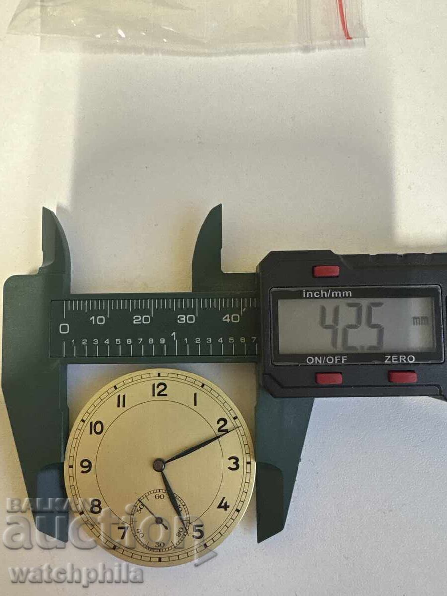 Licitație Stowa 320 mecanism de ceas de buzunar. Funcționează