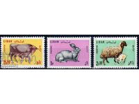 Ливан 1965 - домашни животни фауна MNH