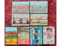 Лот футболни календарчета