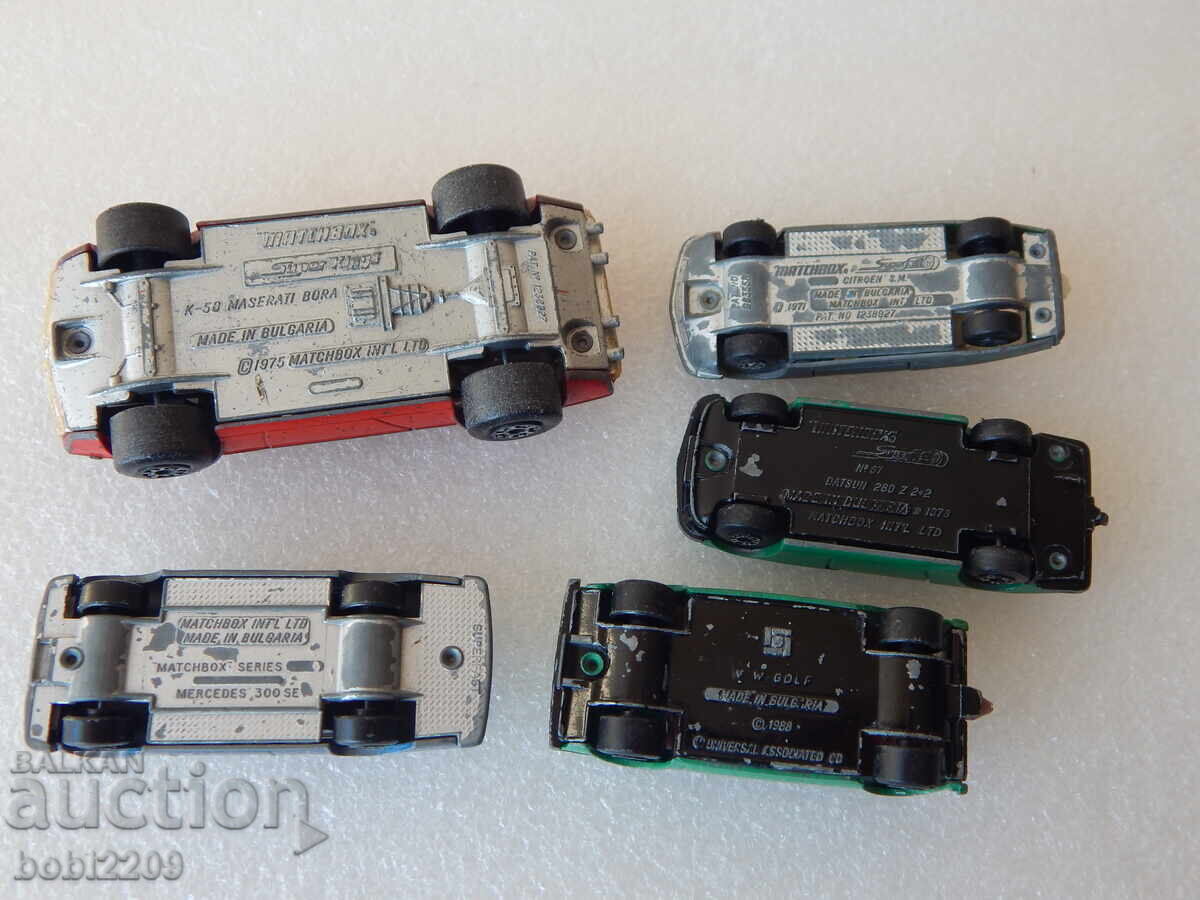 Lot Colecție 5 Mașinuțe Bulgărești MATCHBOX Matchbox Bulgaria - 7 Lot Colecție 5 Mașinuțe Bulgărești MATCHBOX Matchbox Bulgaria - 7