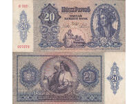 tino37- ΟΥΓΓΑΡΙΑ - 20 PENGŐ - 1941 - VF