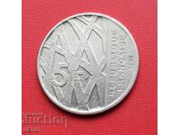 Franța - 5 franci 1992 - Aniversare - Pierre Mendes - Premier