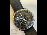 Police quartz chronograph men's watch, works. Rare