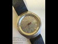 Egosta Quartz electronic men's watch, works. Rare