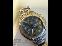 Fossil speedway chronograph мъжки часовник, работи. Рядък