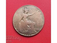 Great Britain-1 penny 1909