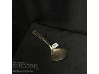 Elegant silver serving spatula