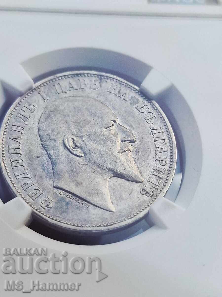 Παράδοση 2 leva 1910 Au53 NGC Παράδοση 2 leva 1910 Au53 NGC