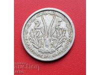 Camerun/Teritoriu sub tutelă ONU/-2 Franci 1948-Rară