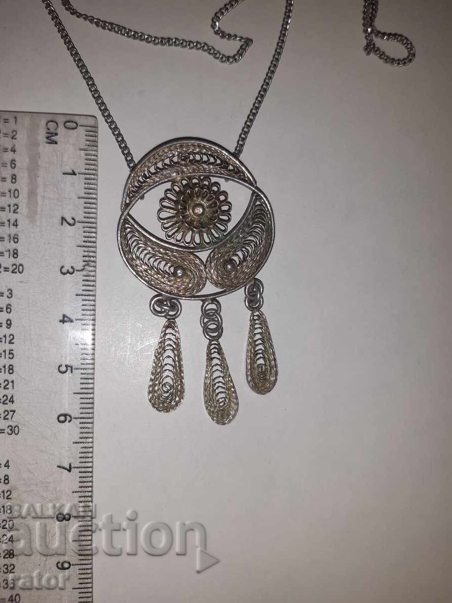 Auction  Antique jewelry Revival style FILIGREE - flicker, prick