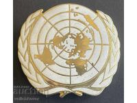 43015 Bulgaria uniform beret blue helmets UN Bulgarian battalion