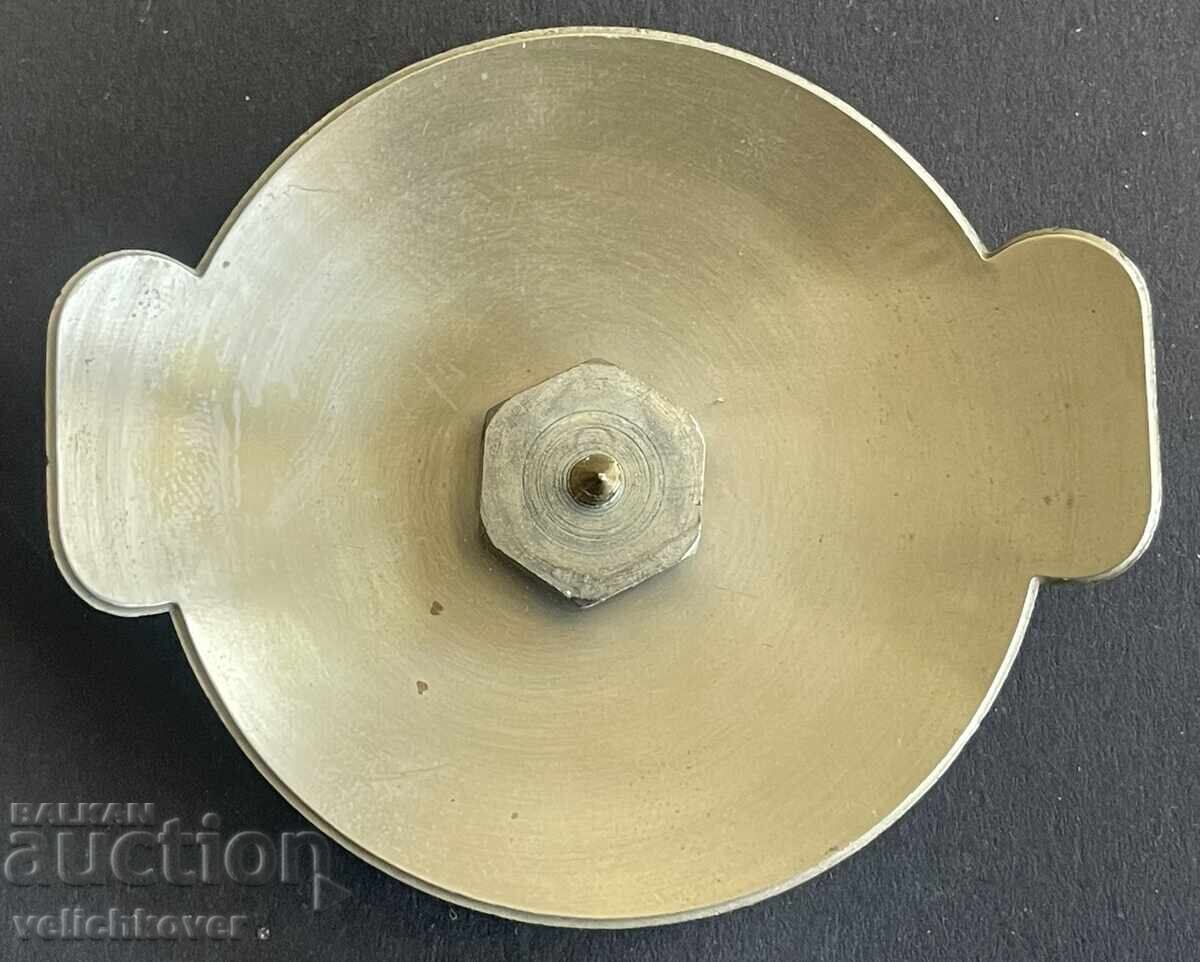43016 България кокарда фуражка служител Митници от 90-те г. с цена € 15.00 | 29.34 лв. 43016 България кокарда фуражка служител Митници от 90-те г. с цена € 15.00 | 29.34 лв.