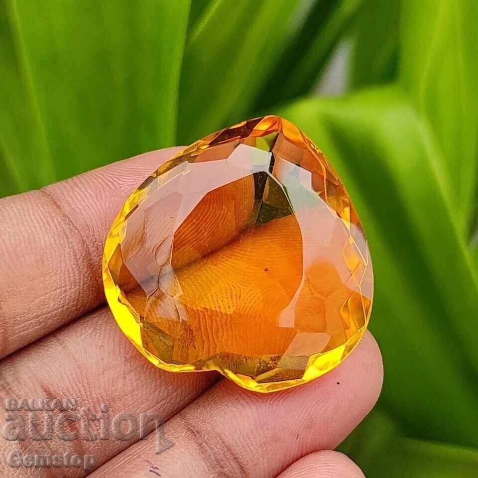 BZTS! 40 k-ta topaz inimă de 1st cu preț € 3.60 | 7.04 BGN
