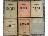 Παλιές παρτιτούρες για βιολί