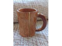 Handmade beer mug