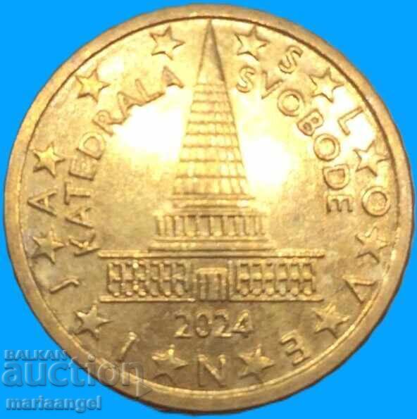 Аукцион 10 евро цента 2024 Словения UNC