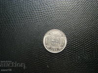 Belize 25 cenți 1988
