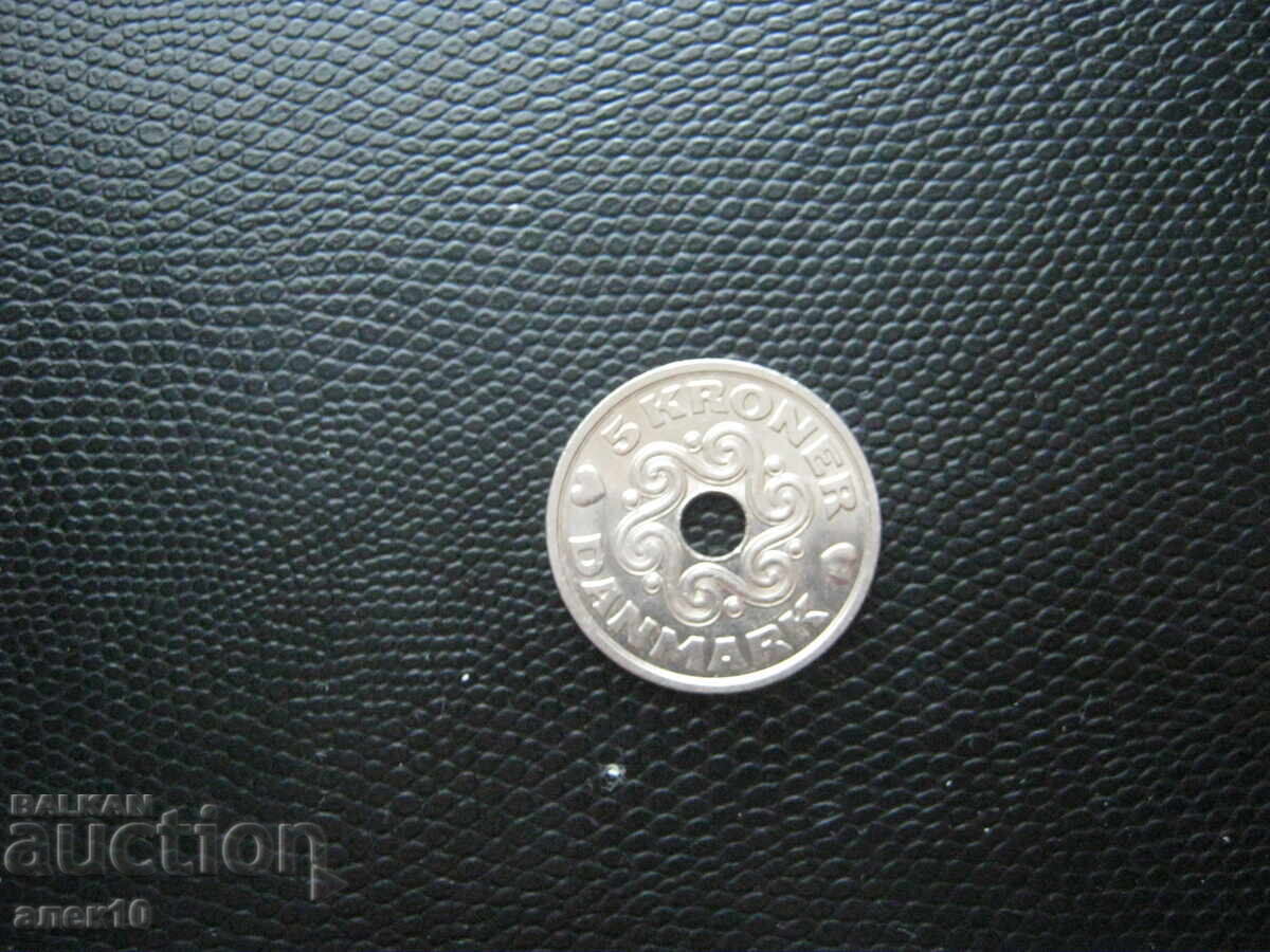 Denmark 5 Kroner 1990