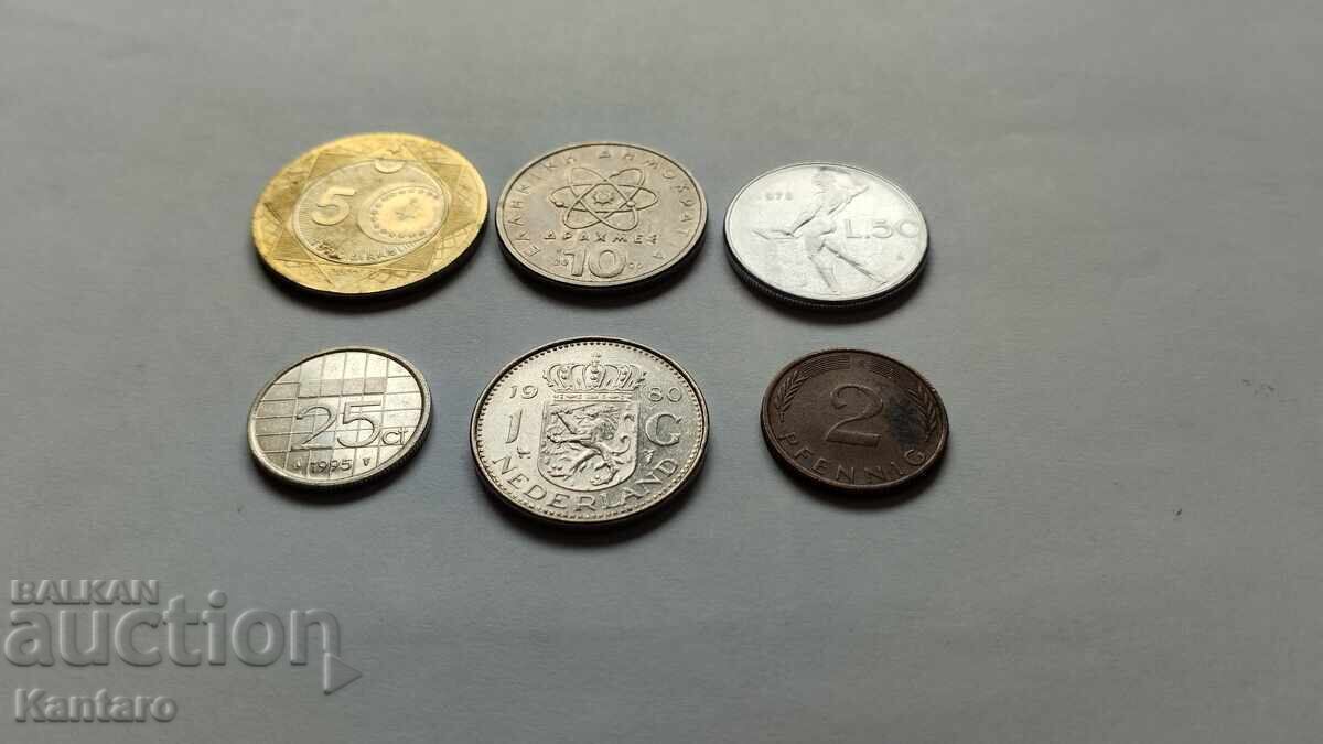 Livrarea Monede străine - 6 bucăți