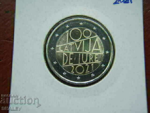 2 euro 2021 Latvia "100 years" /Latvia/ - Unc (2 euro) 2 euro 2021 Latvia "100 years" /Latvia/ - Unc (2 euro)