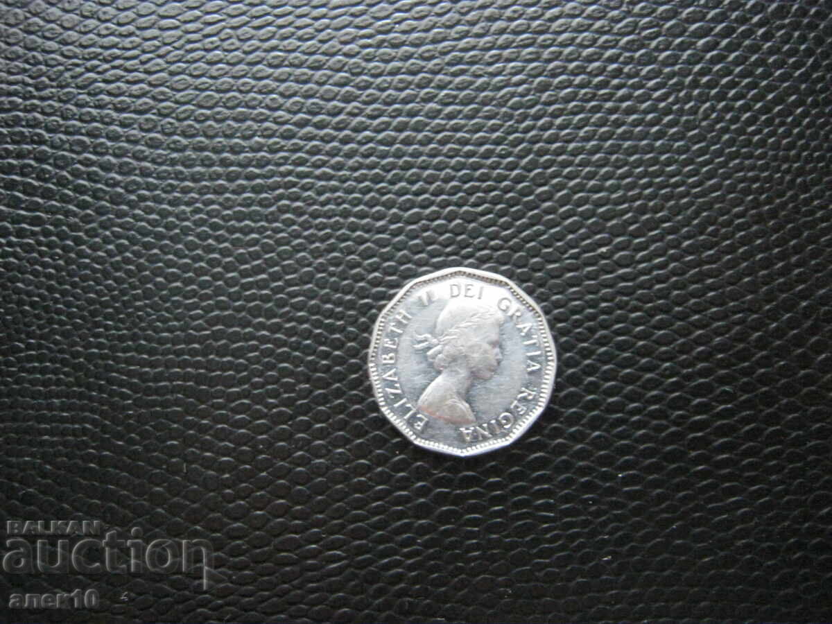 Canada 5 cents 1954 with price € 0.35 | 0.68 BGN