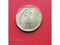 Peru - 50 centimos 2019 - excelent conservată