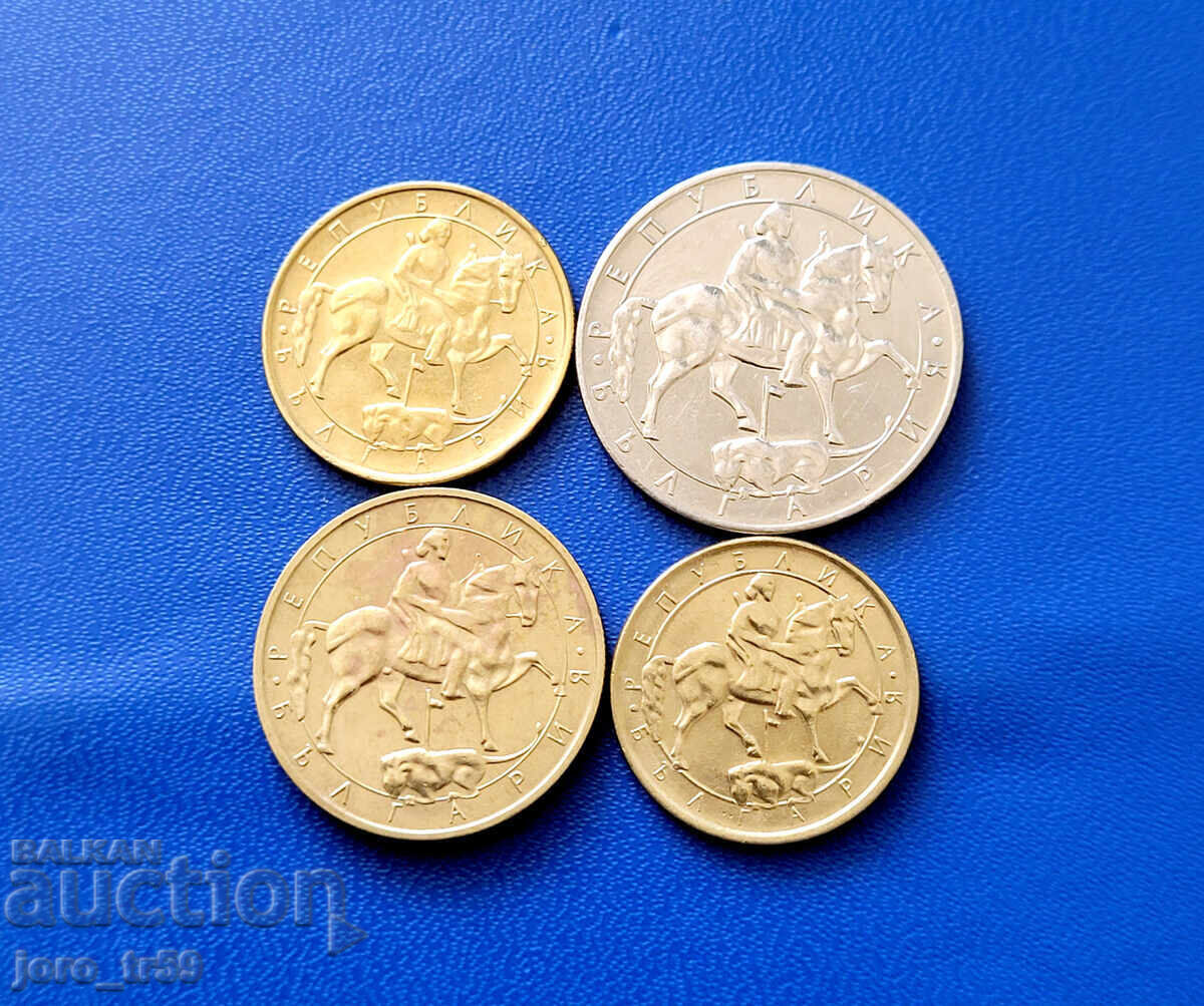 lotul 1,2,5 și 10 niveluri 1992 - 6 cu preț € 2.00 | 3.91 BGN