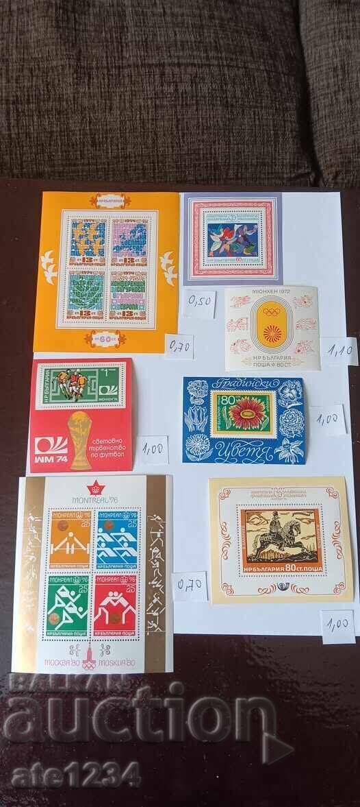 Blocuri filatelice Blocuri filatelice