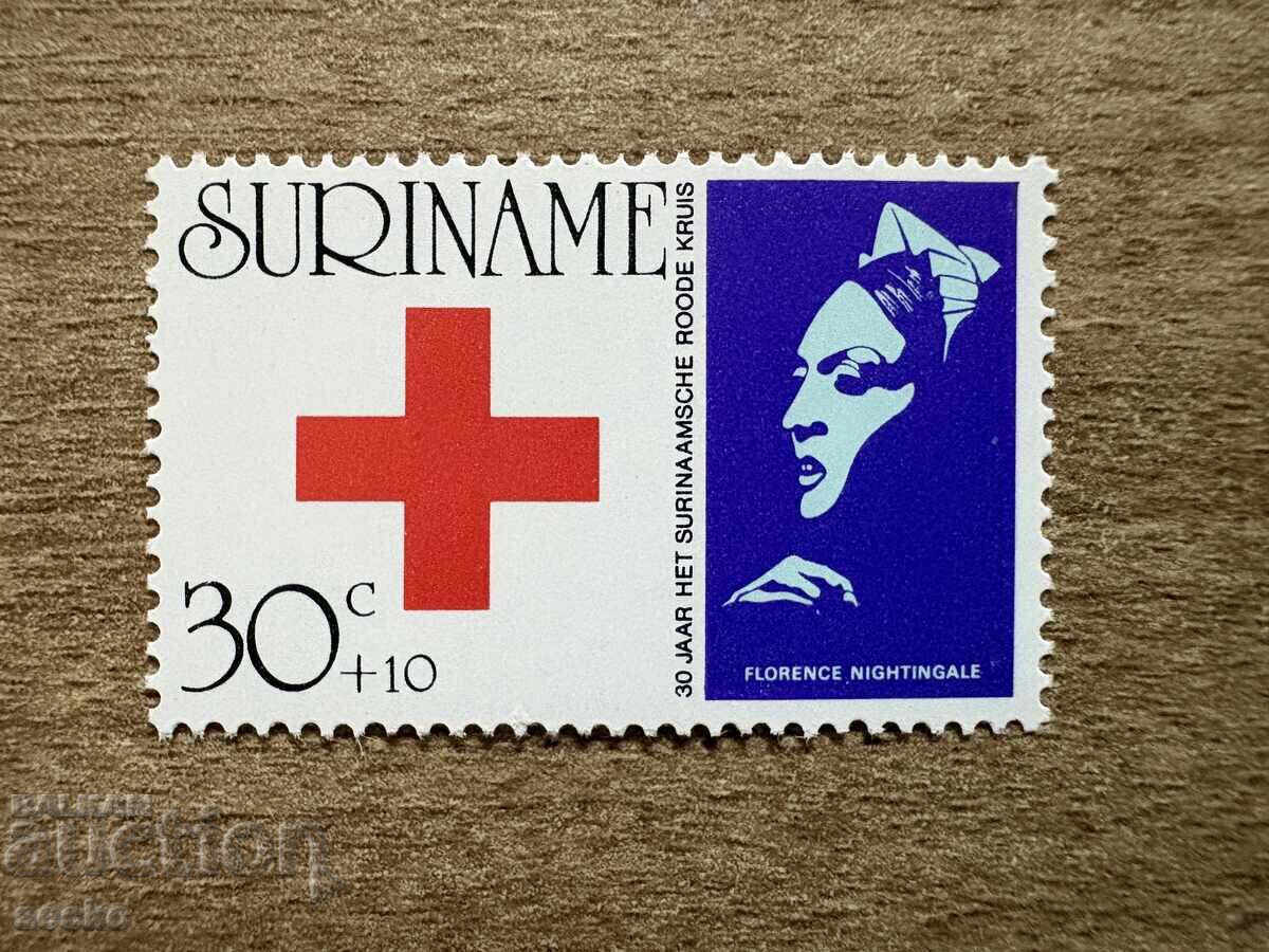 Surinam - 30 g. Crucea Roșie din Surinam (1973) MNH