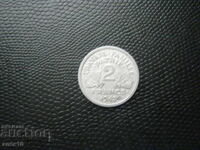 Франция  2  франк  1943