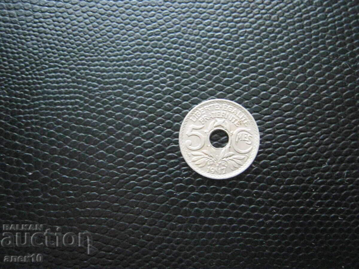 Franța 5 cenți 1917