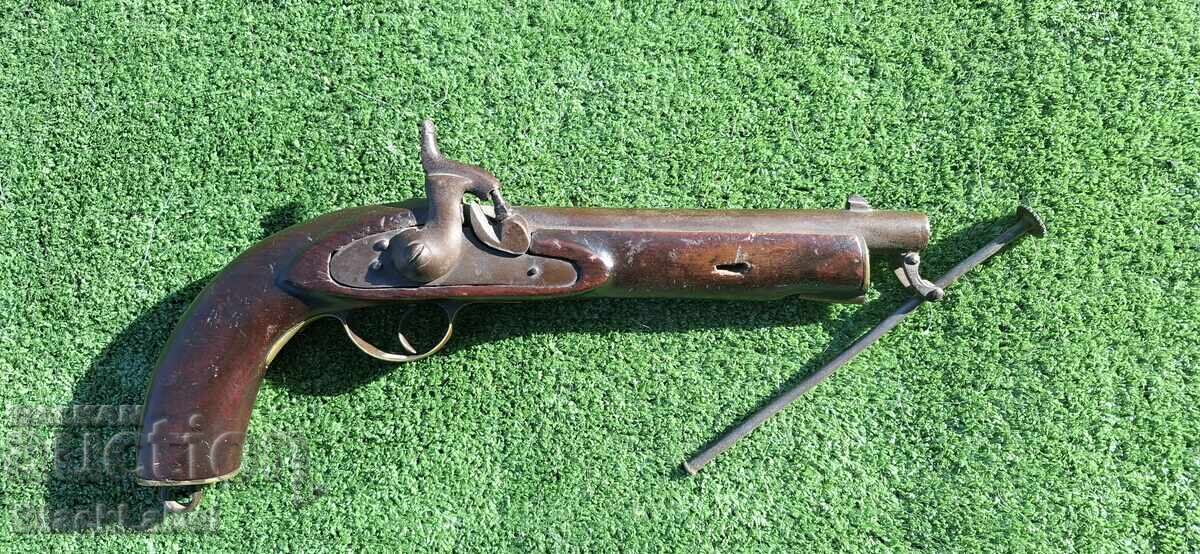 Pistol britanic cu capsulă Pistol britanic cu capsulă