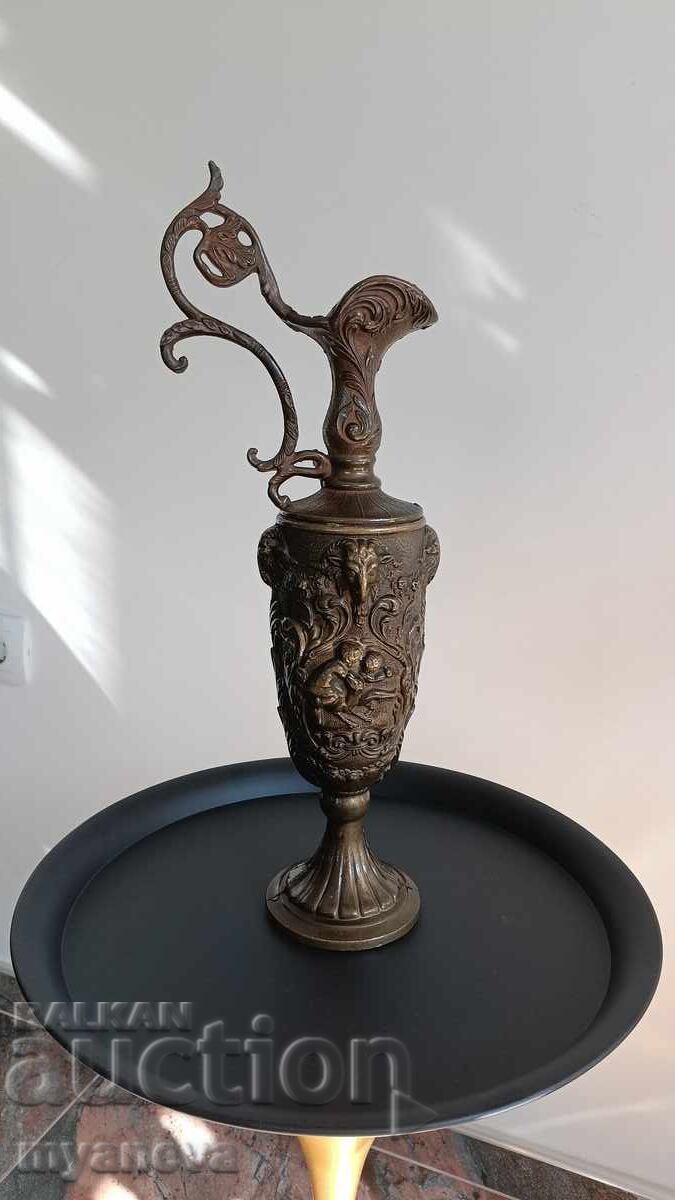 Baroc, canapea italiană din două piese cu fotoliu